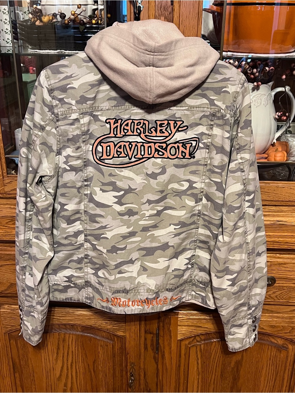 Harley-Davidson® Camo Hooded Zip 3-in-1 Jacket